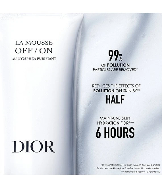 Dior La Mousse OFF/ON Foaming Face Cleanser 5 Dior La Mousse OFF/ON Foaming Face Cleanser - Afbeelding 3