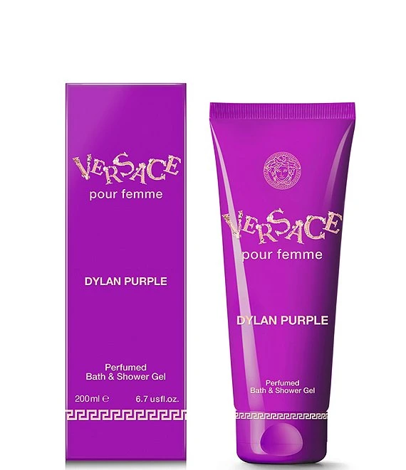 Versace Dylan Purple Perfumed Bath And Shower Gel 4 Versace Dylan Purple Perfumed Bath And Shower Gel - Afbeelding 2