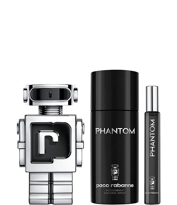 Paco Rabanne Phantom Eau De Toilette 3 Piece Set 5 Paco Rabanne Phantom Eau De Toilette 3 Piece Set - Afbeelding 3