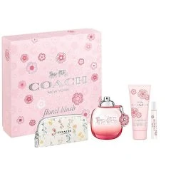 COACH Floral Blush Eau De Parfum 4-Piece Gift Set