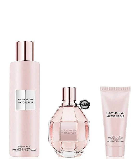 Viktor&Rolf Viktor & Rolf Flowerbomb Eau De Parfum Large 3-Piece Gift Set 4 Viktor&Rolf Viktor & Rolf Flowerbomb Eau De Parfum Large 3-Piece Gift Set - Afbeelding 2