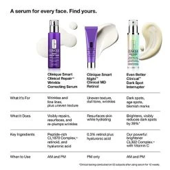 Clinique Clinique Smart Clinical Repair™ Wrinkle Correcting Serum 10 Clinique Clinique Smart Clinical Repair™ Wrinkle Correcting Serum -Bobbi Brown sales 00000000 sk 2854289 05 ai