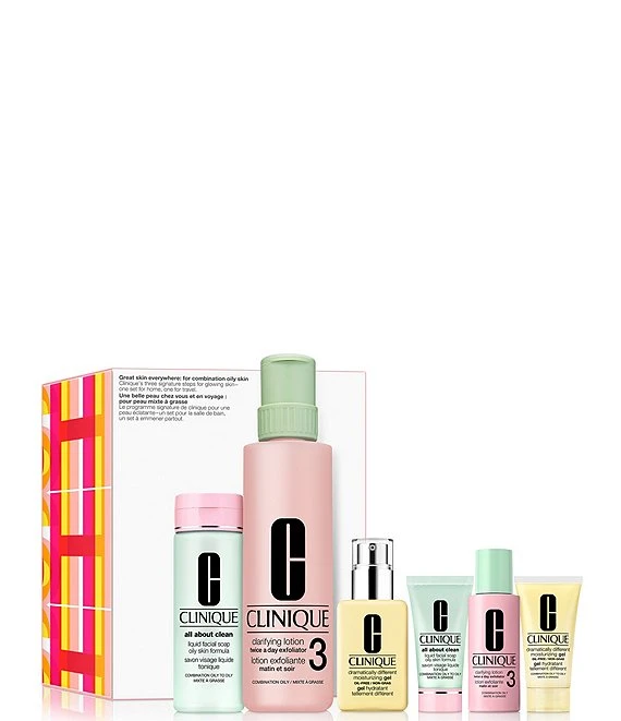 Clinique Great Skin Everywhere Skincare Set: For Combination Oily Skin 5 Clinique Great Skin Everywhere Skincare Set: For Combination Oily Skin - Afbeelding 3