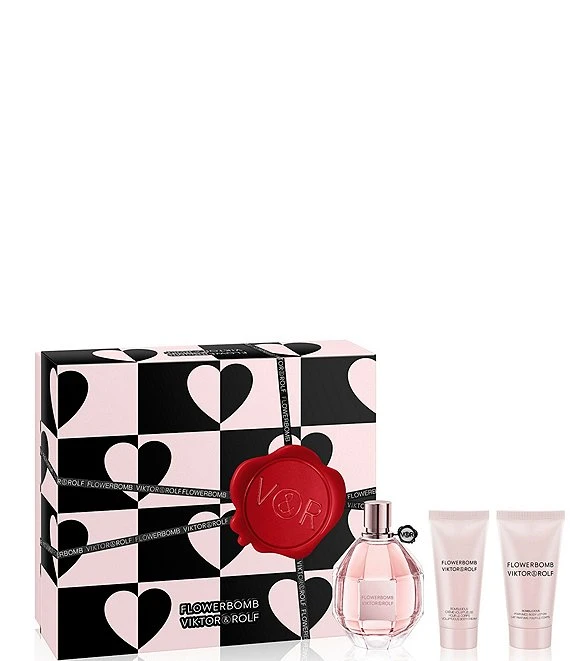 Viktor&Rolf Viktor & Rolf Flowerbomb Eau De Parfum 3-Piece Gift Set 4 Viktor&Rolf Viktor & Rolf Flowerbomb Eau De Parfum 3-Piece Gift Set - Afbeelding 2