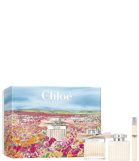 Chloé Chloe Chloe Eau De Parfum Women's 3-Piece Gift Set 4 Chloé Chloe Chloe Eau De Parfum Women's 3-Piece Gift Set - Afbeelding 2