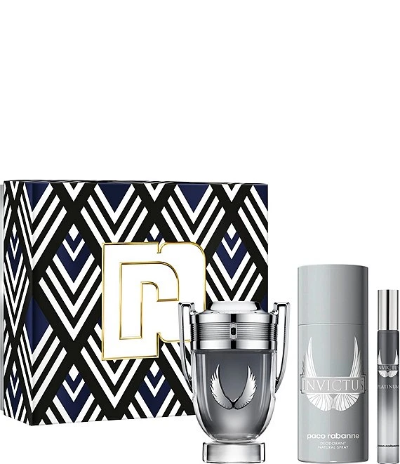 Paco Rabanne Invictus Platinum Eau De Parfum 3 Piece Set 6 Paco Rabanne Invictus Platinum Eau De Parfum 3 Piece Set - Afbeelding 4