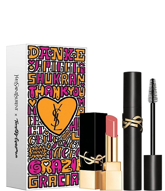 Yves Saint Laurent Beaute Lash Clash Mascara And The Bold Lipstick Gift Set 4 Yves Saint Laurent Beaute Lash Clash Mascara And The Bold Lipstick Gift Set - Afbeelding 2