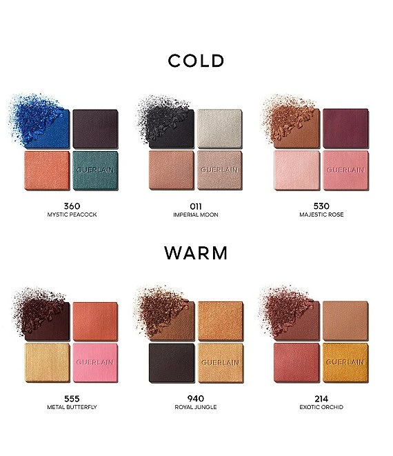 Guerlain Ombres G Quad Eyeshadow Palette 5 Guerlain Ombres G Quad Eyeshadow Palette - Afbeelding 3