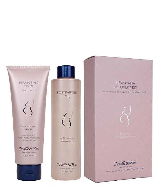 Noodle & Boo Maternity New Mama Postpartum Oil & Perfecting Creme Recovery Kit - 4th Trimester 3 Noodle & Boo Maternity New Mama Postpartum Oil & Perfecting Creme Recovery Kit - 4th Trimester