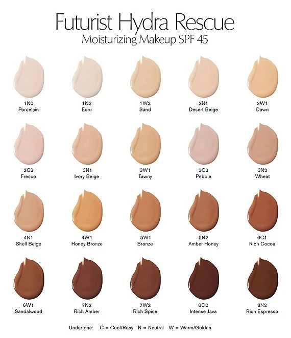 Estee Lauder Futurist Hydra Rescue Moisturizing Foundation Makeup SPF 45 6 Estee Lauder Futurist Hydra Rescue Moisturizing Foundation Makeup SPF 45 - Afbeelding 4