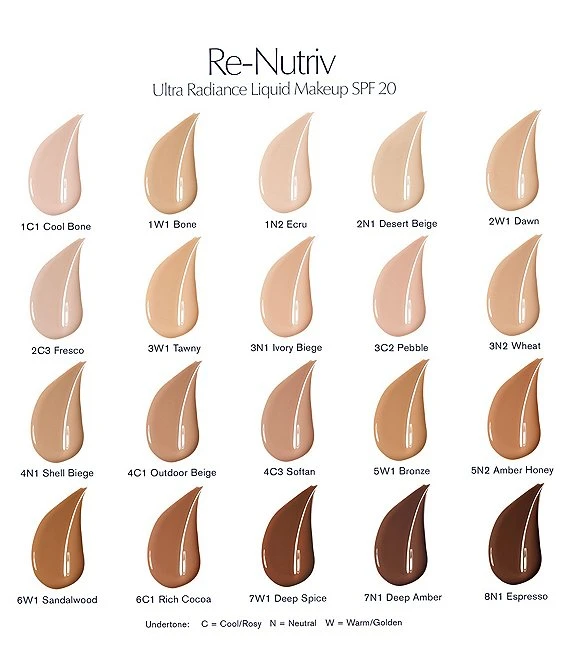 Estee Lauder Re-Nutriv Ultra Radiance Liquid Makeup SPF 20 8 Estee Lauder Re-Nutriv Ultra Radiance Liquid Makeup SPF 20 - Afbeelding 6