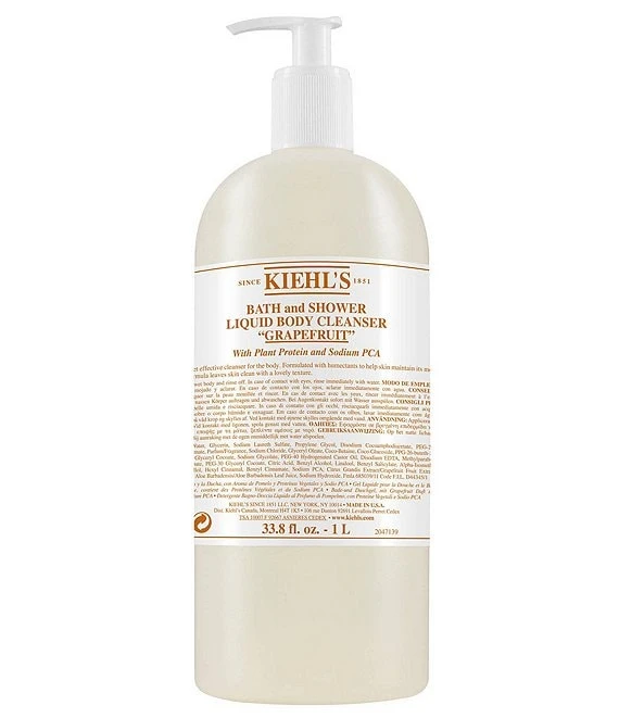 Kiehl's Since 1851 Grapefruit Bath And Shower Liquid Body Cleanser 3 Kiehl's Since 1851 Grapefruit Bath And Shower Liquid Body Cleanser