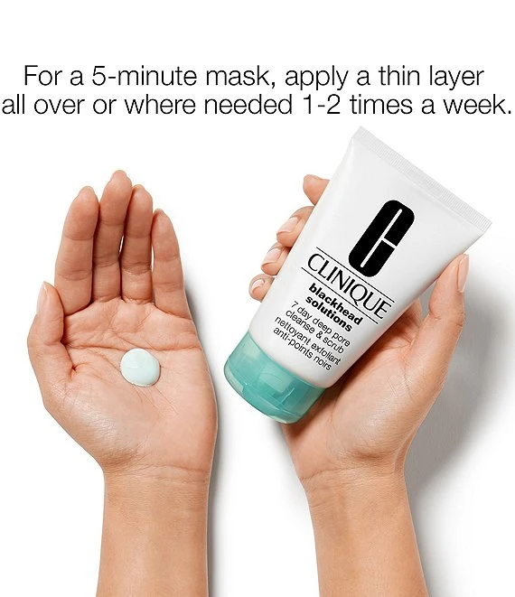 Clinique Blackhead Solutions 7 Day Deep Pore Cleanse & Face Scrub 7 Clinique Blackhead Solutions 7 Day Deep Pore Cleanse & Face Scrub - Afbeelding 5