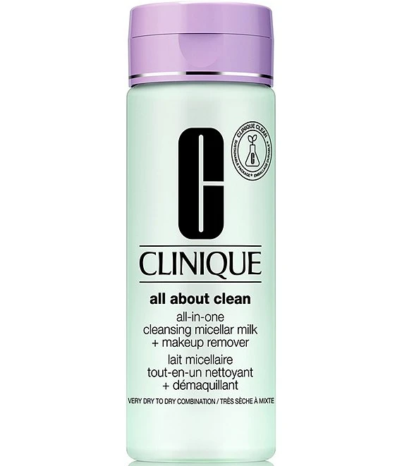 Clinique All-in-One Cleansing Micellar Milk + Makeup Remover 1 & 2 4 Clinique All-in-One Cleansing Micellar Milk + Makeup Remover 1 & 2 - Afbeelding 2