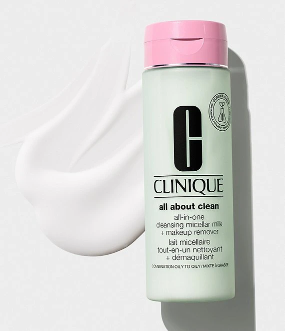 Clinique All-in-One Cleansing Micellar Milk + Makeup Remover 3 & 4 4 Clinique All-in-One Cleansing Micellar Milk + Makeup Remover 3 & 4 - Afbeelding 2