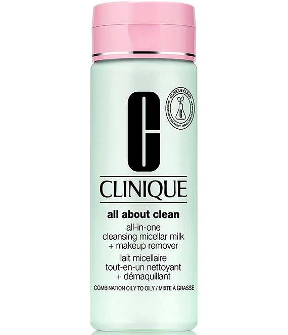 Clinique All-in-One Cleansing Micellar Milk + Makeup Remover 3 & 4 3 Clinique All-in-One Cleansing Micellar Milk + Makeup Remover 3 & 4