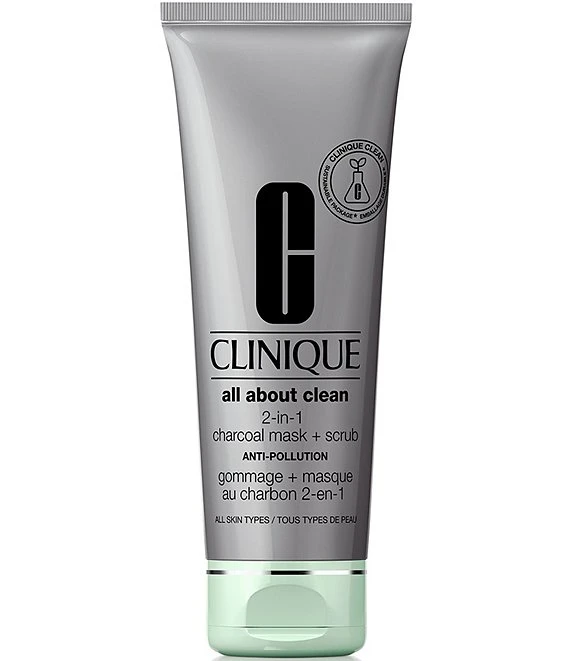 Clinique All About Clean™ 2-in-1 Charcoal Face Mask + Scrub 3 Clinique All About Clean™ 2-in-1 Charcoal Face Mask + Scrub